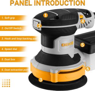 DEKOPRO 300W Orbital Sander – Powerful Electric Handheld Tool