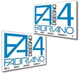 Fabriano F4 Smooth Drawing Album 24 x 33 cm Set of 2 Blocks