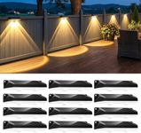 Brightown Solar Fence Lights Outdoo