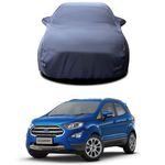 HEDWING® 100% Fully Waterproof Car Body Cover Comfortable with Ford Ecosport 1.5 Ti VCT MT Ambiente BS6 All Variants Indoor/Outdoor Full Body Protection Cover 6X6[Colour-Gray