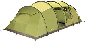 Vango Odyssey Family Tunnel Tent, Epsom Green, 800 [Amazon Exclusive]