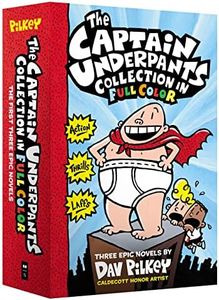 The Captain Underpants Color Collection (Captain Underpants #1-3 Boxed Set)