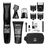 Wahl and Peaky Blinders 7-in-1 Multigroomer Gift Set, Rechargeable Trimmer, Beard & Body Trimmer, Detail Trimming, Nose Hair Removal, Moisturiser, Menâ€™s Grooming