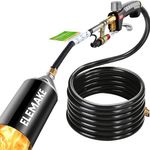 Propane Torch Weed Burner - Weed Torch with 10ft Hose(CSA Certified), High Output 380,000 BTU with Trigger Electronic Ignition, Work for Garden, Burning Weeds & Stumps, Melting Ice & Snow