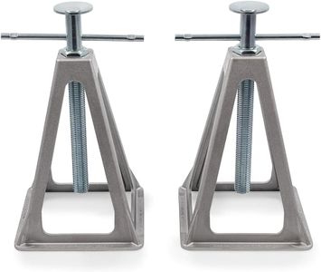 RV Stabilizer Jacks Set of 2,Stabilize and Level Your Camper Van, Aluminum stabilizing Jack Suitable for RV Trailer Camping Vehicles, Capable of Supporting up to 6000 pounds per Unit