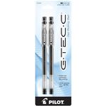 PILOT G-Tec-C Gel Ink Rolling Ball Pens, Ultra Fine Point (0 4mm), Black In