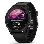 Garmin Forerunner 255 Easy to Use Lightweight GPS Running Smartwatch, Music Storage, Advanced Training and Recovery Insights, Safety and Tracking Features, Up to 14 days Battery Life, Black