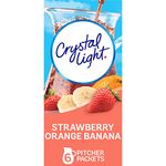 Crystal Light Drink Mix, Strawberry Orange Banana, 2.4 Ounce