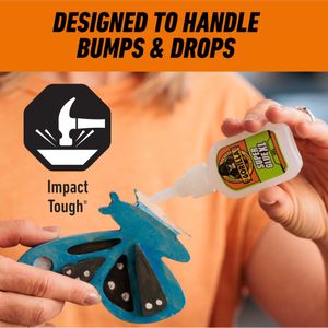 Gorilla Super Glue Gel XL 25g – Fast-Setting, All Purpose, Thicker Formula
