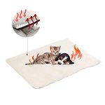 Self Heating Pet Pads Pet Blanket for Cat/Dog,Pet Heating Pad,Self Warming Cushion Mat for Cats Dogs,Self Heated Cat Dog Bed/Pet Thermal Mat Blanket ecological, 60x45 cm