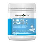 Healthy Care Fish Oil + Vitamin D3 