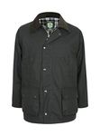 Portmann Premium Quality Padded Mens Wax Jacket Made in UK (M, Olive Green)