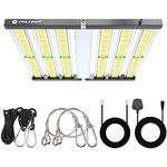 Phlizon FD4500 450W Plant Led Grow Light for Indoor Plants Daisy Chain Dimmable Grow Light with LM281B & Brand Driver Grow for 150x150cm Coverage Full Spectrum Growing Lamps 2.9 µmol/J LEDs