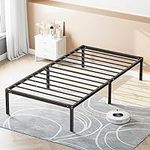 OLIXIS Metal Twin Bed Frame - 14in 