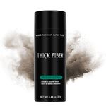 THICK FIBER Hair Fibres (Pack of 1 MEDIUM BROWN) | Hair Powder for Thinning Hair 25g Bottle | Make Thin Hair Look Thicker in Seconds | Hair Thickener For Women & Men