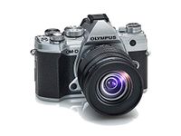 Olympus OMD-EM-5-Mark-III Mirrorless Digital Camera with Lens 12-45mm F4.0 Pro.Silver