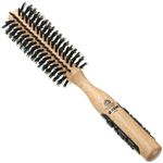 Kent natural shine Brush, Medium Radial, Pure Bristles, 1 Count