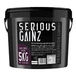 The Bulk Protein Company - Serious Gainz – Mass Gainer Protein Powder – Black Forest Gateau 5kg