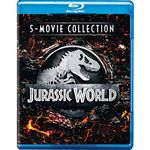 Jurassic World 5 Movies Collection: Jurassic Park (1993) + The Lost World: Jurassic Park (1997) + Jurassic Park 3 (2001) + Jurassic World (2015) + Jurassic World: Fallen Kingdom (2018)