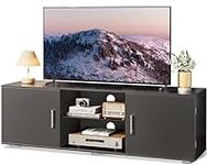 Huuger TV Stand for 55 Inch TV, Ent