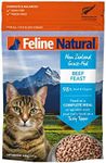 Feline Natural Grain-Free Freeze-Dried Cat Food (Beef, 320g)