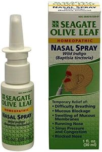 Seagate Products Homeopathic Olive Leaf Nasal Spray (Pack of 1) 1 Ounce