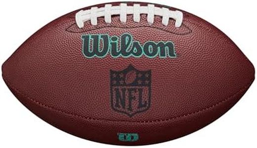 WILSON NFL Ignition Gen Green Football - Brown, Junior Size