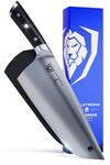 DALSTRONG Meat Cleaver Knife - 10 inch - The Bestiarius - Gladiator Series - Forged German High Carbon Steel - Heavy Duty Kitchen Knife - Black G10 Handle - w/Sheath - Razor Sharp - NSF Certified