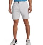 Under Armour Iso-Chill Mens Golf Shorts, Halo Grey, 32
