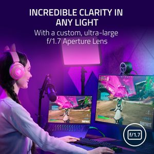 Razer Kiyo Pro Ultra 4K Webcam – High-Resolution Streaming Camera