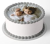 Own Image, Photo or logo Edible Cake topper Personalised Icing or Wafer Any size (Wafer)