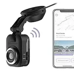 Scosche NEXS11064-ET Full HD Smart Dash Cam Powered by Nexar with Suction Cup Mount and 64GB Micro-SD Card