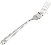 Godinger Dinner Fork for Home Kitchen or Restaurant Flatware Set Cutlery rete Sand- Set of 8