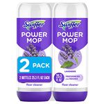 Swiffer PowerMop Floor Cleaning Solution with Lavender Scent, 750 mL, 2 Pack