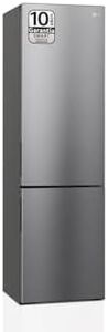 LG GBB62PZGCC1 - Frigorífico Combi Door Cooling+, 2m, Clasificación C, capacidad de 419l, inox antihuellas, serie 600