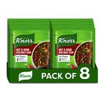 Knorr Classic Hot & Sour Vegetable Soup, 43 g (Pack of 8),Transparent