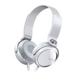 Sony MDR-XB400 Extra Bass Overhead Headphones - White