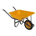 EPICA - Heavy Duty Wheelbarrow – Sturdy Construction for Gardening, Construction, and Landscaping (CE6400).