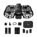 HOVERAir X1 PROMAX 8K Action Flying Camera, Foldable Drone with Camera with 42 KM/H Follow Speed, 15+ Fully Automatic Flight Modes, Fly Anywhere with OmniTerrain, SmoothCapture 2.0(Fly Joy Combo)