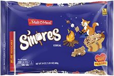 Malt-O-Meal S'mores Kids Breakfast Cereal, Family Size Bulk Bagged Cereal, 24 Ounce - 1 count