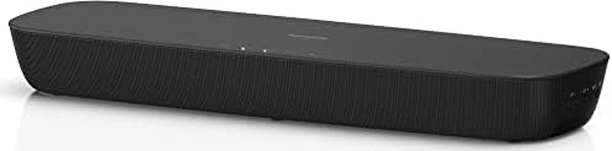 Panasonic SC-HTB200EGK Soundbar 80W Bluetooth, Design Ultra Compatto, Surround 2 Ch, HDMI Arc, Input Ottico, Nero