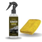 ETONIA Premium Car Scratch Remover Kit with Microfiber Cloth 200ML | Buff Out Minor Scratch Remover for Bikes & Cars | Fix Them Fast and Restore Shine | Say Goodbye to Minor Scratches (PACK OF 1)