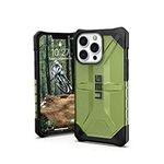 URBAN ARMOR GEAR UAG Designed for iPhone 13 Pro Case Green Billie Rugged Lightweight Slim Shockproof Transparent Plasma Protective Cover, [6.1 inch Screen]