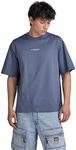 G-STAR RAW Men's Center Chest Boxy T-Shirts, Blue (Vintage Indigo D24780-c336-g278), XL