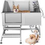 Yokrawpet 62" Dog Grooming Tub,Stai