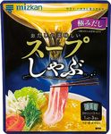 Mitsukan Soup Shabu, Extreme Soup, 3.3 oz (96 g) (1.1 oz (32 g) x 3), Nabe no Mototo Nabe Tsuyu | Made in Japan | Hot Pot Soup