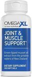 OmegaXL Joint Support Supplement - Natural Muscle Support, Green Lipped Mussel Oil, Soft Gel Pills, Drug-Free, 300 Count