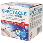 Healthpoint Spectacle Wipes Extra Value 6 Packs of 52 = 312 Wipes