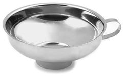 Farm to Table 5287 Wide Mouth Canning Funnel, Stainless Steel, 5.75-Inch