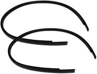 Roof Drip Side Trim Molding Drip Sealing Strip Kit Compatible with 2012-2015 Honda Civic Sedan 4-Door Replace 74316TR0A01 74306TR0A01 74316TR0A11 74316TR0A12